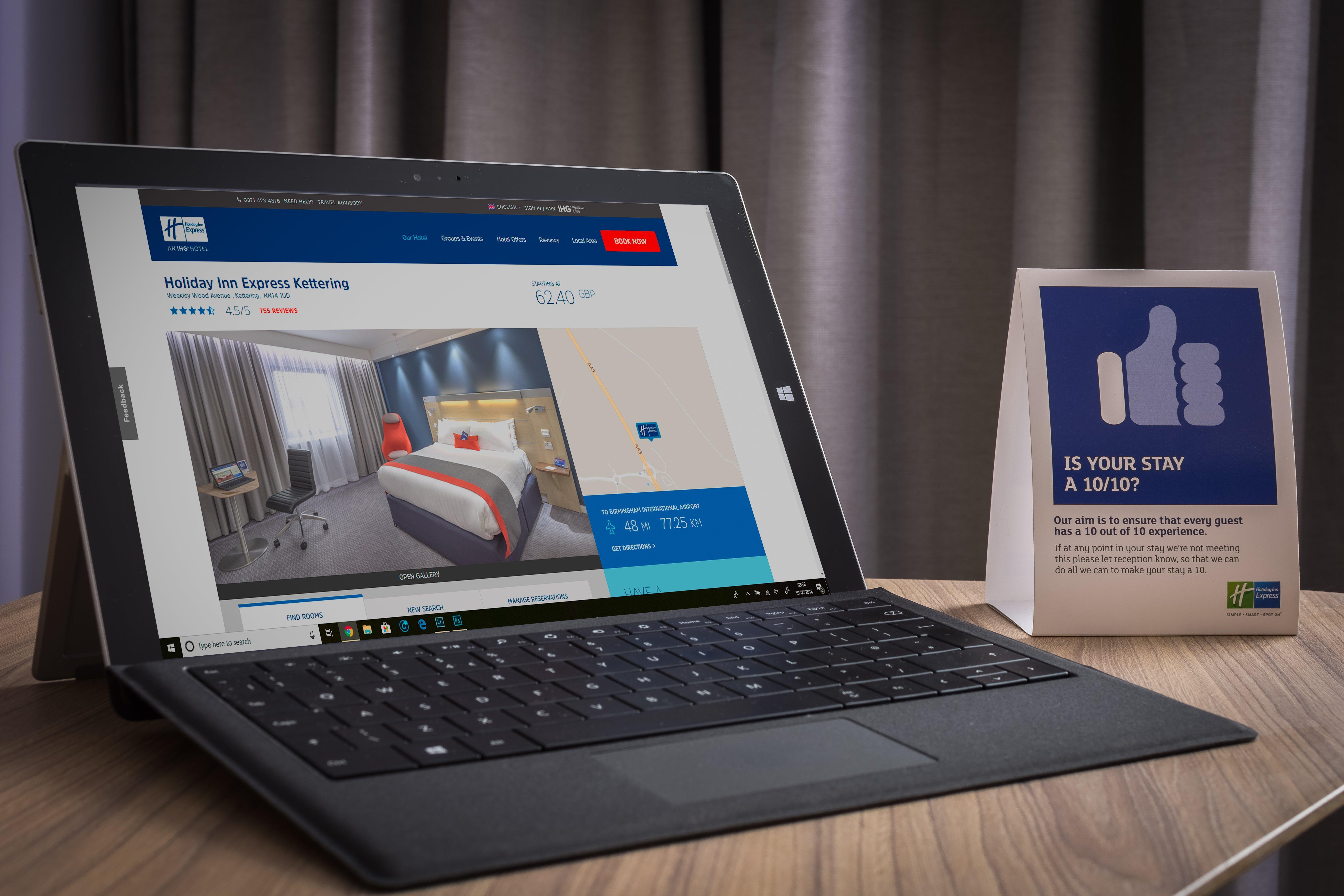 Holiday Inn Express Kettering By Ihg Exterior foto